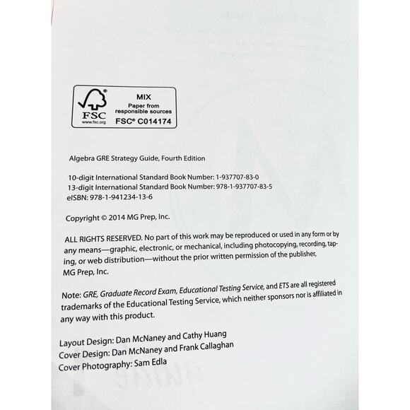 GRE Algebra Strategy Guide (Manhattan Prep GRE Strategy Guides) - Picture 4 of 6